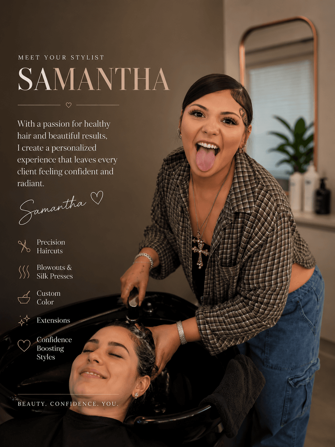 Sammy D, stylist and barber at Love Thy Barber in Sandy, UT